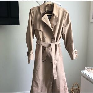 London Fog Double Breasted Trench Coat